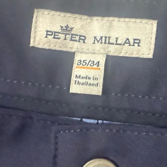 Peter Millar Blue Chinos Classic Tailored