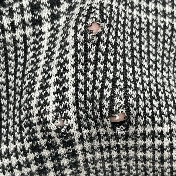Peter‎ Millar Dress Womens Small Black White Merino Wool Sweater Career Luxury