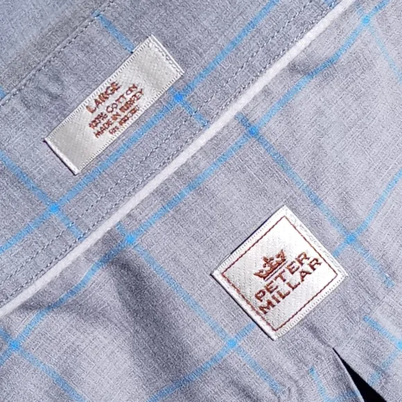 Peter Millar Men's Luxury Cotton Button Down 👔