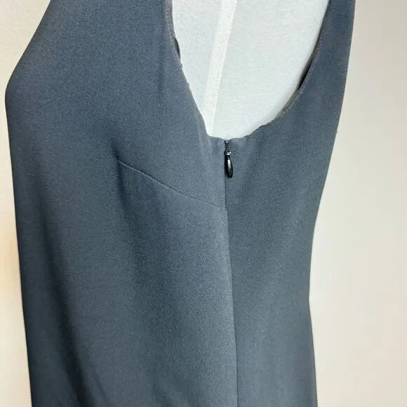 Piazza Sempione Italy Shift Dress Silk Blend Size 10 (46) Quiet‎ Luxury Career