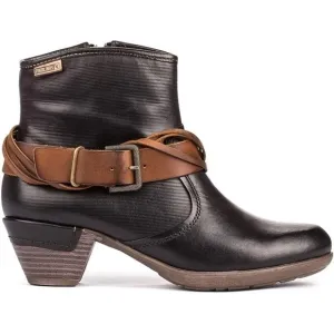 Pikolinos Women’s Rotterdam Black Ankle Boots Size 38