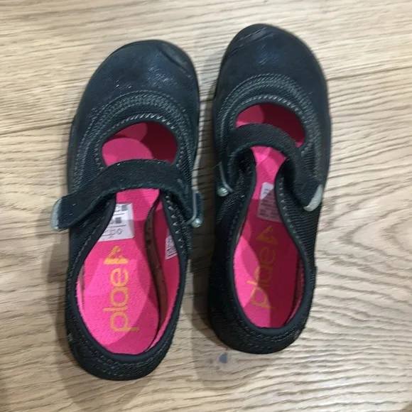 PLAE EMME Kids Black Shoes Mar Jane girls 12