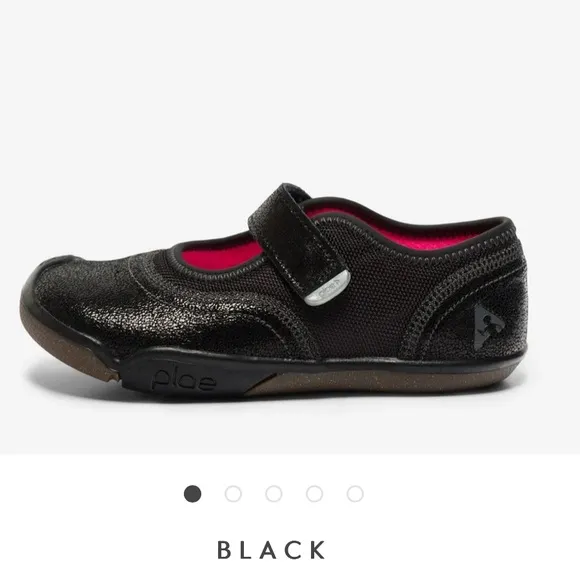 PLAE EMME Kids Black Shoes Mar Jane girls 12