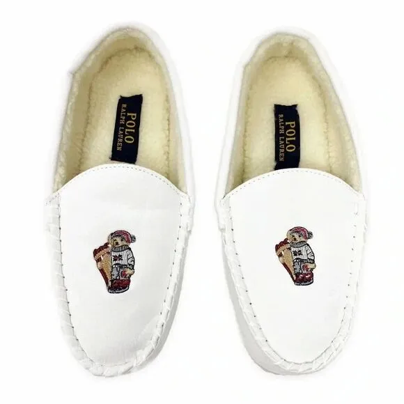 Polo Ralph Lauren Kids Slippers-Size 5 NWT