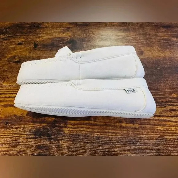 Polo Ralph Lauren Kids Slippers-Size 5 NWT