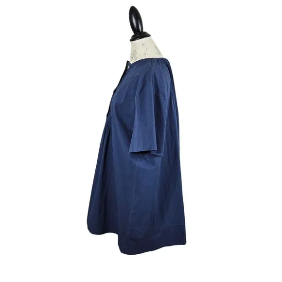 Pomander Place Dress Womens XLarge Indigo Blue Lea Mini Minimalist Tuckernuck