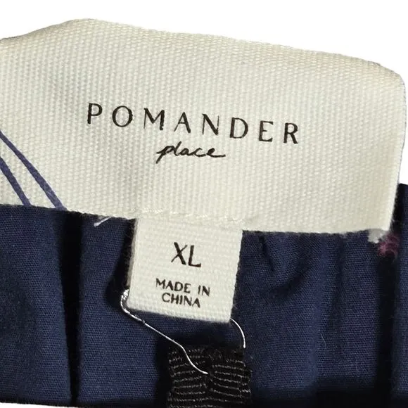 Pomander Place Dress Womens XLarge Indigo Blue Lea Mini Minimalist Tuckernuck