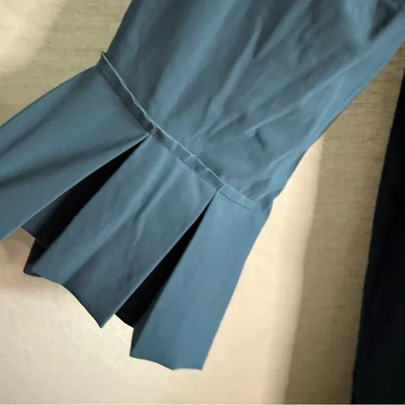 Porto SF Dress Nicola Dress Playa 2 / Medium Blue Pleated Sleeves Quiet Luxury