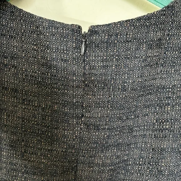 PORTS 1961 Grey Brown Sheath Dress. Size 6. Luxury Brand