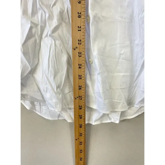 Prada Men's Off-White Dress Shirt Men's Size 40 15 3/4 Designer Luxury