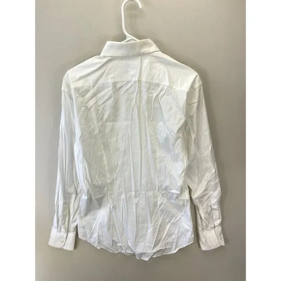Prada Men's Off-White Dress Shirt Men's Size 40 15 3/4 Designer Luxury