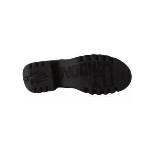 Pre Loved FLY LONDON Ankle Boots Casual Style Women Black Flats