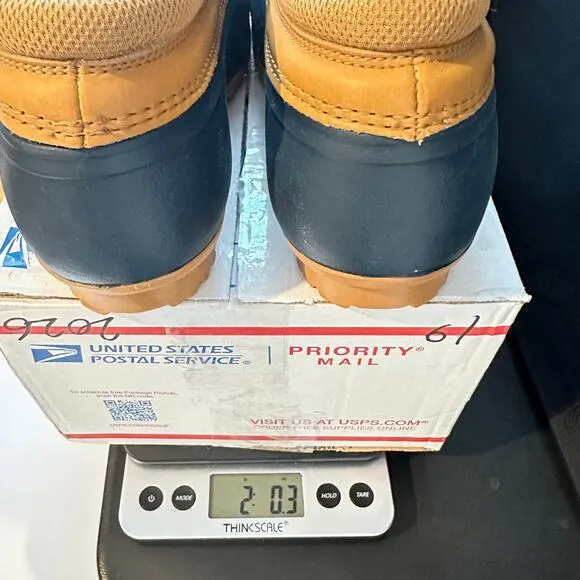 Propet Ione Waterproof Duck Bootie US 8 NWOB Outdoor Hike Walk Barn