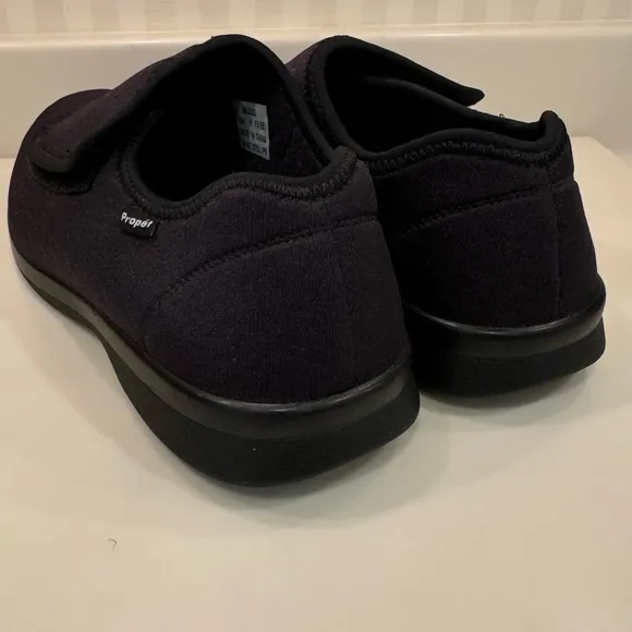 Propet M0202 Cush N Foot Men's Black Casual Shoe Slipper Extra Wide 11 XX (5E)