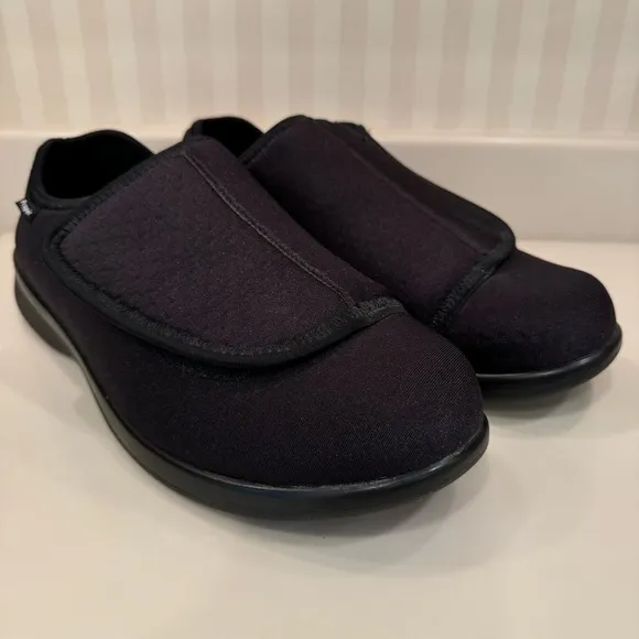 Propet M0202 Cush N Foot Men's Black Casual Shoe Slipper Extra Wide 11 XX (5E)