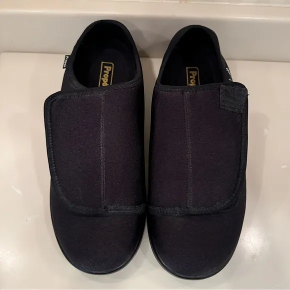 Propet M0202 Cush N Foot Men's Black Casual Shoe Slipper Extra Wide 11 XX (5E)