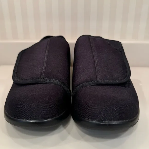 Propet M0202 Cush N Foot Men's Black Casual Shoe Slipper Extra Wide 11 XX (5E)