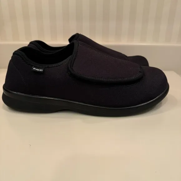 Propet M0202 Cush N Foot Men's Black Casual Shoe Slipper Extra Wide 11 XX (5E)
