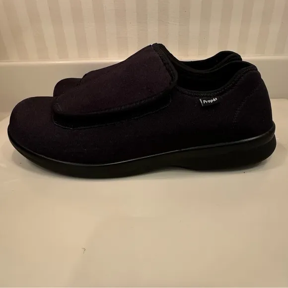 Propet M0202 Cush N Foot Men's Black Casual Shoe Slipper Extra Wide 11 XX (5E)