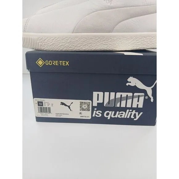 Puma Clyde GTX Nanamica Men's Shoes Size US 13 Leather &amp; Suede Sneakers New Box