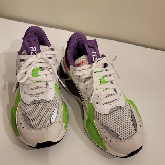 Puma Kids Rs-x Bold Buzz Light Year Collector Running Sneakers. 4.5c
