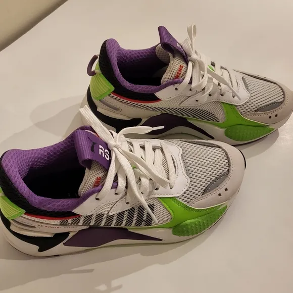 Puma Kids Rs-x Bold Buzz Light Year Collector Running Sneakers. 4.5c