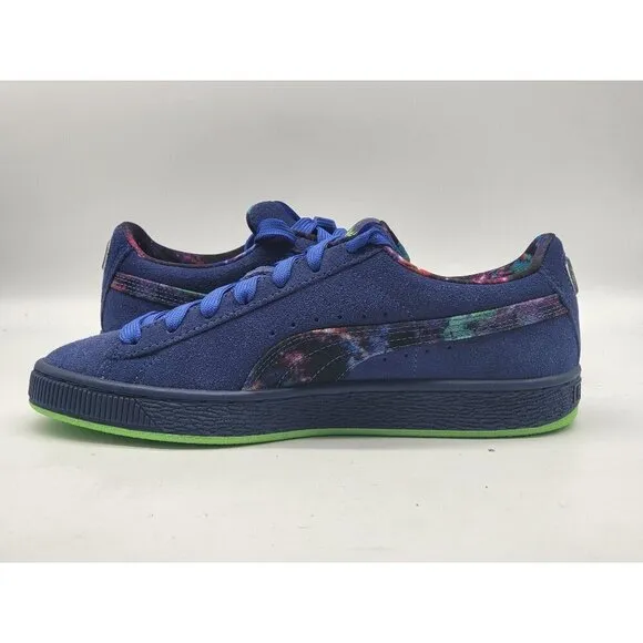 Puma Kids Suede Classic XXI 21 Jr Galaxy Blue Shoes Size 5.5
