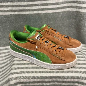 Puma MINECRAFT x Suede “Grass Block” Edition Shoes Size 4.5C
