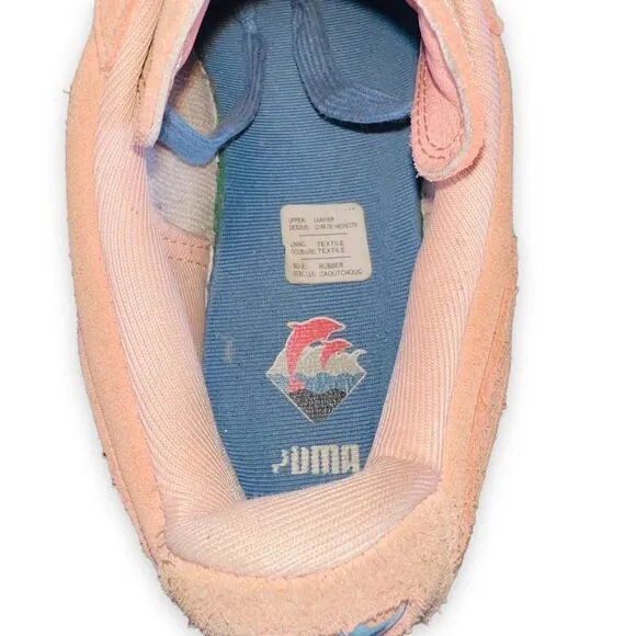 Puma Pink Dolphin x Suede Classic 'Coral Pink' 362216 02 Men's 8