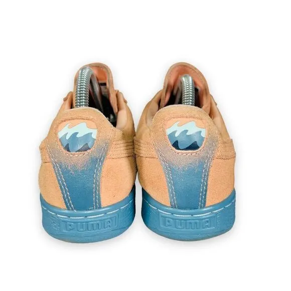 Puma Pink Dolphin x Suede Classic 'Coral Pink' 362216 02 Men's 8