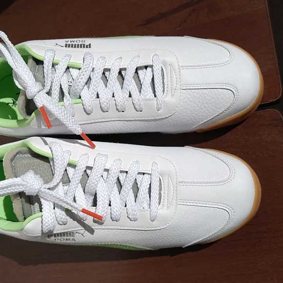 Puma Roma White Sneakers Tennis Shoes