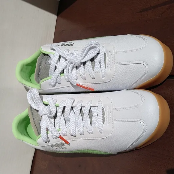 Puma Roma White Sneakers Tennis Shoes