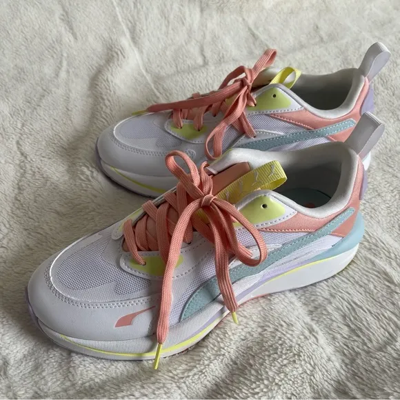 Puma RS curve white blush