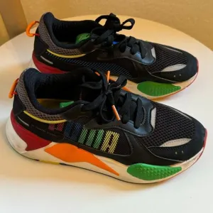 Puma RS-X Bold ‘Black Andean Toucan Orange’ Athletic Shoes Size 5.5C