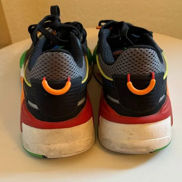 Puma RS-X Bold ‘Black Andean Toucan Orange’ Athletic Shoes Size 5.5C