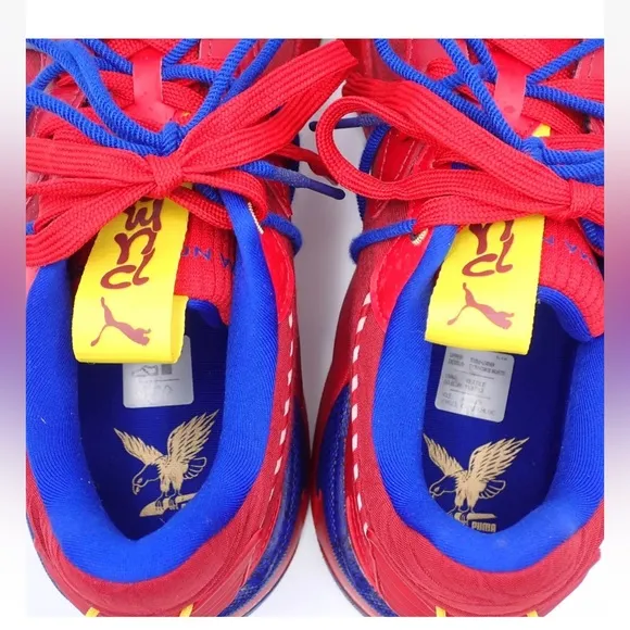 Puma RS-X  Firecracker Running Shoes Sneakers Men's Size 12 Red 382982-01