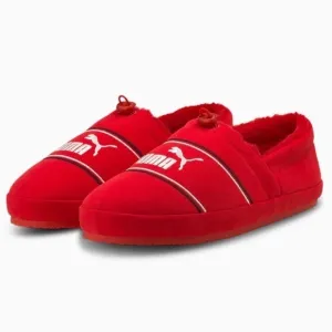 Puma Tuff Mocc Jersey Slippers Red New With Box