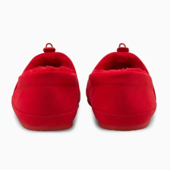 Puma Tuff Mocc Jersey Slippers Red New With Box