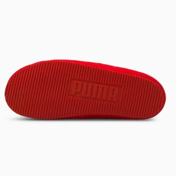 Puma Tuff Mocc Jersey Slippers Red New With Box
