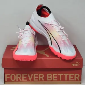 Puma Ultra Ultimate Cage 107502-01 White Mens Indoor Soccer Shoes Size 11 New
