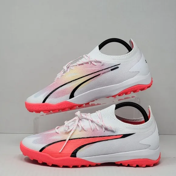 Puma Ultra Ultimate Cage 107502-01 White Mens Indoor Soccer Shoes Size 11 New