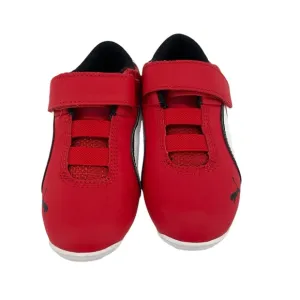 Puma x Ferrari Red Sneakers Toddler 10.5 Boys Girls Velcro Racing Shoes