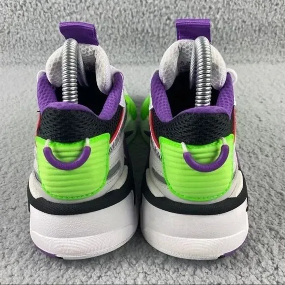 PUMA RS-X BOLD Fluorescent Jr Kids Youth‎ Sneakers Size 5.5 C Multicolor Lace Up