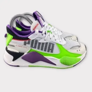 PUMA RS-X BOLD Fluorescent Jr Kids Youth‎ Sneakers Size 5.5 C Multicolor Lace Up
