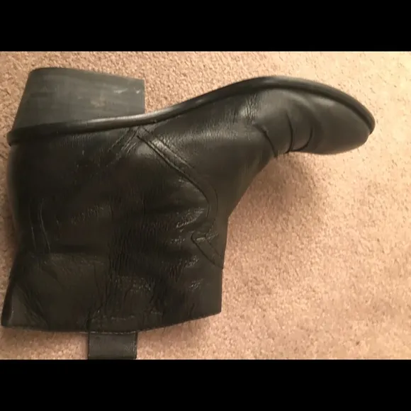 Rachel by Rachel Roy black studded ankle boot. 6.5
