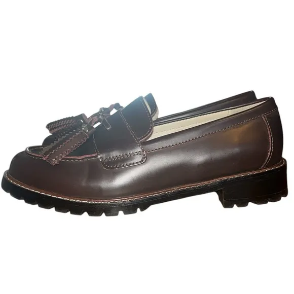 RADLEY LONDON Selby Loafers Shoes Brown Excellent pre-owned condition Size 7