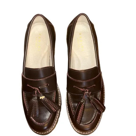 RADLEY LONDON Selby Loafers Shoes Brown Excellent pre-owned condition Size 7
