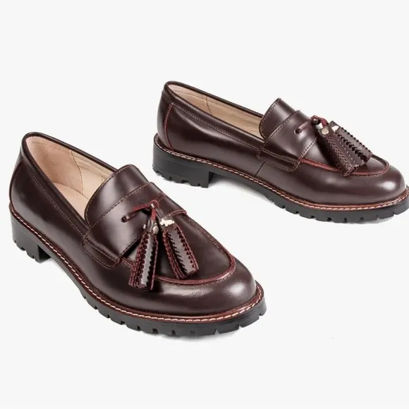 RADLEY LONDON Selby Loafers Shoes Brown Excellent pre-owned condition Size 7