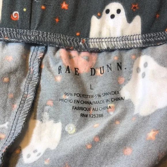 Rae Dunn &quot;BOO!&quot; Pajama Set - Large NWT
