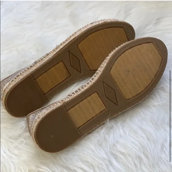 RAG &amp; BONE Georgie Jute Leather Espadrille Shoes 8.5